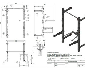 Mechanikos inžinierius, 2d, 3d projektavimo paslaugos - Techninių brėžinių braižymas - 3 Techninių brėžinių braižymas - Mechanikos inžinierius, 2d, 3d projektavimo paslaugos - 3