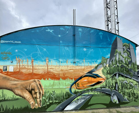 Graffiti, street art, mural art. - Grafiti piešimas - 1 Grafiti piešimas - Graffiti, street art, mural art. - 1