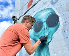 Graffiti, street art, mural art. / Rinalds Vanadzins / Darbų pavyzdys ID 3619133