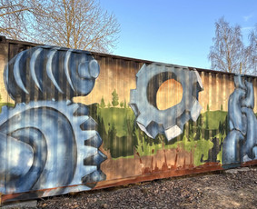 Graffiti, street art, mural art. / Rinalds Vanadzins / Darbų pavyzdys ID 3619141