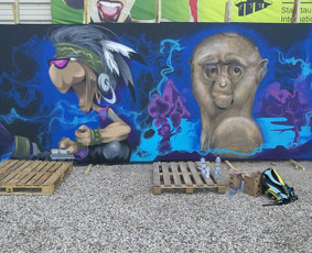 Graffiti, street art, mural art. / Rinalds Vanadzins / Darbų pavyzdys ID 3619173