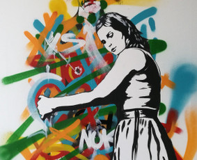 Graffiti, street art, mural art. / Rinalds Vanadzins / Darbų pavyzdys ID 3619255