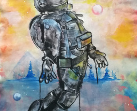 Graffiti, street art, mural art. - Paveikslai pagal užsakymą - 1 Paveikslai pagal užsakymą - Graffiti, street art, mural art. - 1