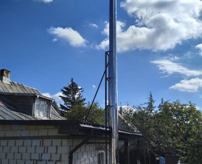 Pristatomi kaminai, kaminų Įdėklai. (Dūmtraukių sistemos) / Šarūnas Ei / Darbų pavyzdys ID 727635