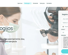 Interneto svetainių kūrimas, e-shop, Seo optimizacija / Tomas Bagačiūnas / Darbų pavyzdys ID 3620289