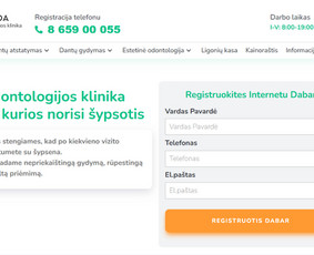 #1 Internetinių Svetainių ir Parduotuvių Kūrimas (seo/ads) / Svetainių kūrimas ir reklama / Darbų pavyzdys ID 3620635