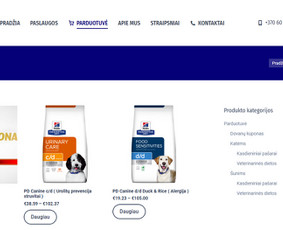 #1 Internetinių Svetainių ir Parduotuvių Kūrimas (seo/ads) / Svetainių kūrimas ir reklama / Darbų pavyzdys ID 3620751