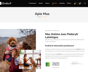 #1 Internetinių Svetainių ir Parduotuvių Kūrimas (seo/ads) / Svetainių kūrimas ir reklama / Darbų pavyzdys ID 3620821