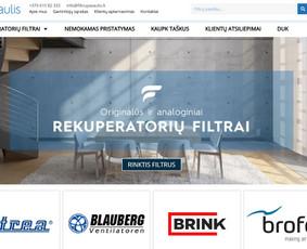 #1 Internetinių Svetainių ir Parduotuvių Kūrimas (seo/ads) / Svetainių kūrimas ir reklama / Darbų pavyzdys ID 3620823