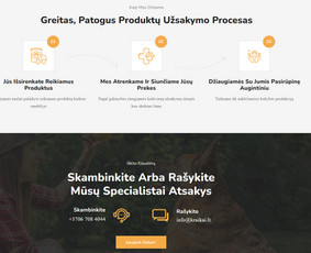#1 Internetinių Svetainių ir Parduotuvių Kūrimas (seo/ads) / Svetainių kūrimas ir reklama / Darbų pavyzdys ID 3620841