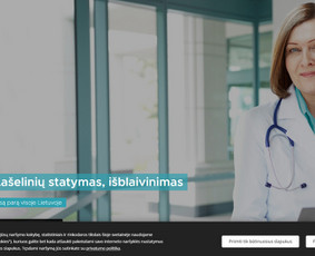 #1 Internetinių Svetainių ir Parduotuvių Kūrimas (seo/ads) / Svetainių kūrimas ir reklama / Darbų pavyzdys ID 3620843