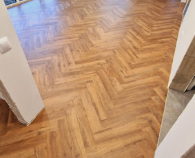 Išlyginamasis sluoksnis - vinilas - laminatas - parketlentės / Jutas Grindys / Darbų pavyzdys ID 3621059