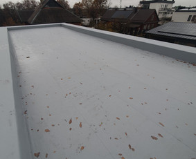 Plokščių Stogų Dengimas Pvc, Epdm ir bitumine Danga / Tvirti stogai / Darbų pavyzdys ID 3622081