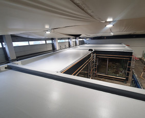 Plokščių Stogų Dengimas Pvc, Epdm ir bitumine Danga / Tvirti stogai / Darbų pavyzdys ID 3622077