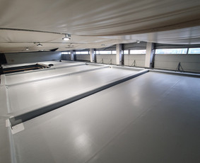 Plokščių Stogų Dengimas Pvc, Epdm ir bitumine Danga / Tvirti stogai / Darbų pavyzdys ID 3622075