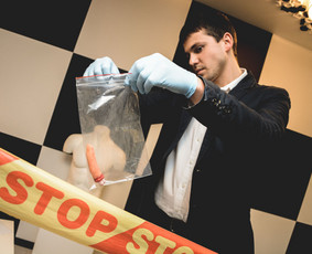 Pabėgimo kambariai - CSI: juoda/balta pabėgimo kambarys - 4