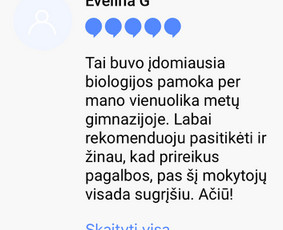 Biologijos korepetitorius nuotoliu! - Biologijos korepetitoriai - 3 Biologijos korepetitoriai - Biologijos korepetitorius nuotoliu! - 3
