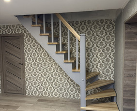 Mediniai laiptai, gamyba - Uosinių laiptų gamyba, montavimas - 1