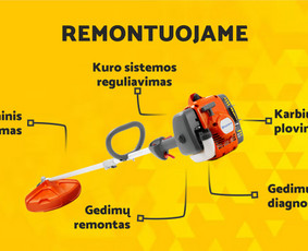 Sodo technikos remontas - techninis aptarnavimas-klaipėda - Aplinkos tvarkymas, apželdinimas - 4 Aplinkos tvarkymas, apželdinimas - Sodo technikos remontas - techninis aptarnavimas-klaipėda - 4