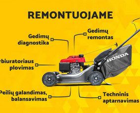 Sodo technikos remontas - techninis aptarnavimas-klaipėda - Aplinkos tvarkymas, apželdinimas - 3 Aplinkos tvarkymas, apželdinimas - Sodo technikos remontas - techninis aptarnavimas-klaipėda - 3