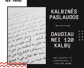 Profesionalūs vertimai ir kitos lingvistinės paslaugos - Vertimas raštu lenkų kalba - 1 Vertimas raštu lenkų kalba - Profesionalūs vertimai ir kitos lingvistinės paslaugos - 1