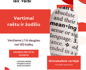 Profesionalūs vertimai ir kitos lingvistinės paslaugos - Vertimas raštu danų kalba - 2 Vertimas raštu danų kalba - Profesionalūs vertimai ir kitos lingvistinės paslaugos - 2