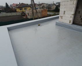 Plokščių Stogų Dengimas Pvc, Epdm ir bitumine Danga / Tvirti stogai / Darbų pavyzdys ID 3631705