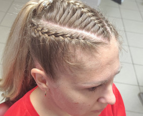 Plaukų pynimas - Vyrų moterų Kirpykla Žanlisa &Scaron;iauliuose - 4