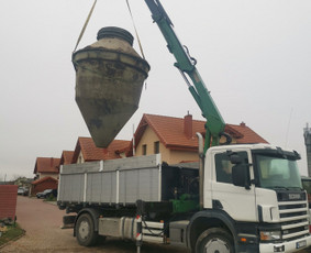 Fiskaro paslaugos su savivarčiu ir kranu(kaušu, žnyplėmis) - Krovinių pervežimas - 2 Krovinių pervežimas - Fiskaro paslaugos su savivarčiu ir kranu(kaušu, žnyplėmis) - 2