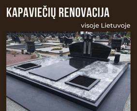 Paminklai, meniški antkapiai, granito plokštės / Kauno Antkapiai / Darbų pavyzdys ID 3636955