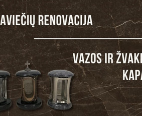 Paminklai, meniški antkapiai, granito plokštės / Kauno Antkapiai / Darbų pavyzdys ID 3636977