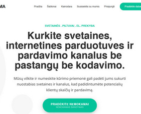 Svetainės kūrimas vienu paspaudimu! Išbandykite 14 dienų! - Svetainių kūrimas - 1 Svetainių kūrimas - Svetainės kūrimas vienu paspaudimu! Išbandykite 14 dienų! - 1