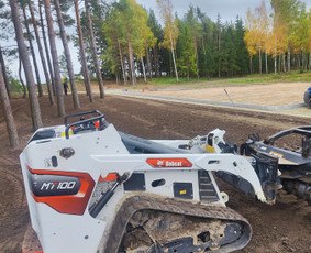 Mini Bobcat paslaugos vėjos įrengimas - Žemės frezavimas - 4 Žemės frezavimas - Mini Bobcat paslaugos vėjos įrengimas - 4