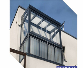Balkonų, terasų stiklinimas bei montavimas / UAB Intornas / Darbų pavyzdys ID 3644185