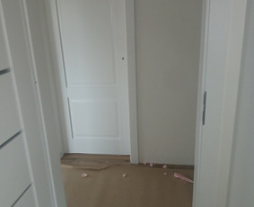 Sienų glaistymas - Apdailos darbai pliteliu klojimas. - 3