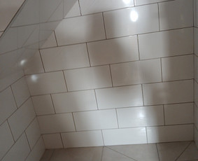 Plytelių klijavimas - Apdailos darbai pliteliu klojimas. - 4