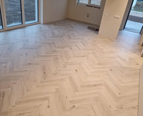 Išlyginamasis sluoksnis - vinilas - laminatas - parketlentės - Vinilinės grindys, klojimas - 4 Vinilinės grindys, klojimas - Išlyginamasis sluoksnis - vinilas - laminatas - parketlentės - 4