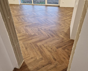 Išlyginamasis sluoksnis - vinilas - laminatas - parketlentės / Jutas Grindys / Darbų pavyzdys ID 3645961