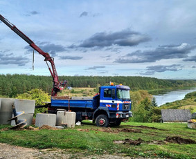 Mechanizuotas šachtinių šulinių gręžimas - Statybos darbai - 4 Statybos darbai - Mechanizuotas šachtinių šulinių gręžimas - 4