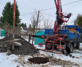 Mechanizuotas šachtinių šulinių gręžimas - Statybos darbai - 2 Statybos darbai - Mechanizuotas šachtinių šulinių gręžimas - 2