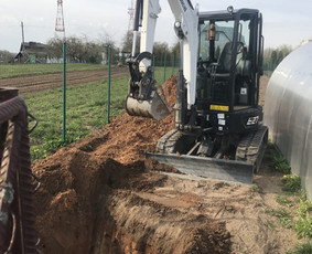 Ekskavatoriaus nuoma - Mini ekskavatoriaus nuoma - 1