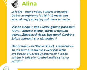 Auklytė Giedrė / Auklytė Giedrė / Darbų pavyzdys ID 3647567