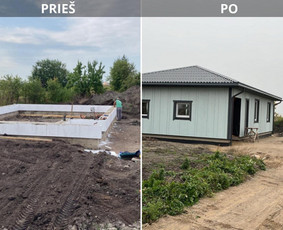 Senų medinių pastatų renovacija - Individualių namų statyba iki raktų - 1 Individualių namų statyba iki raktų - Senų medinių pastatų renovacija - 1