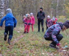 Žygiai vaikams, paaugliams, šeimoms su žaidimais miškuose / Robertas Janovskis / Darbų pavyzdys ID 3649297
