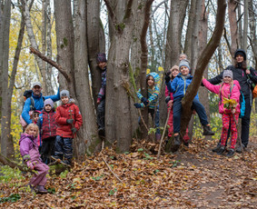 Žygiai vaikams, paaugliams, šeimoms su žaidimais miškuose / Robertas Janovskis / Darbų pavyzdys ID 3649301