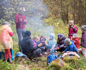 Žygiai vaikams, paaugliams, šeimoms su žaidimais miškuose / Robertas Janovskis / Darbų pavyzdys ID 3649311