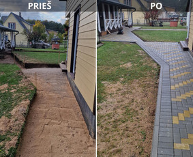 Trinkelių klojimas, gerbūvio darbai / Robertas / Darbų pavyzdys ID 3650171