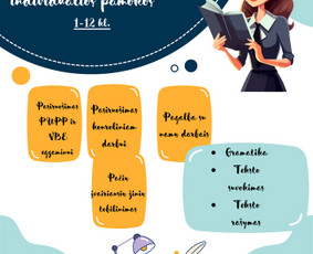 Mokymai, kursai, kalbos - Individualios nuotolinės lietuvių kalbos pamokos - 1