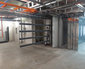 Smėliavimas, dažymas - Miltelinis metalo dažymas, kamera - 7,1 m - 3