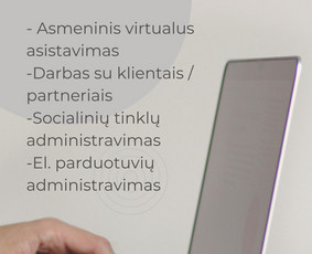 Virtuali asistentė - Virtualūs asistentai - 3 Virtualūs asistentai - Virtuali asistentė - 3
